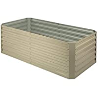 Blumfeldt High Grow Straight bancal - Macetero- Flores- Hierbas y Verduras- 180 x 60 x 90 cm- Ampliable- 970 litros…
